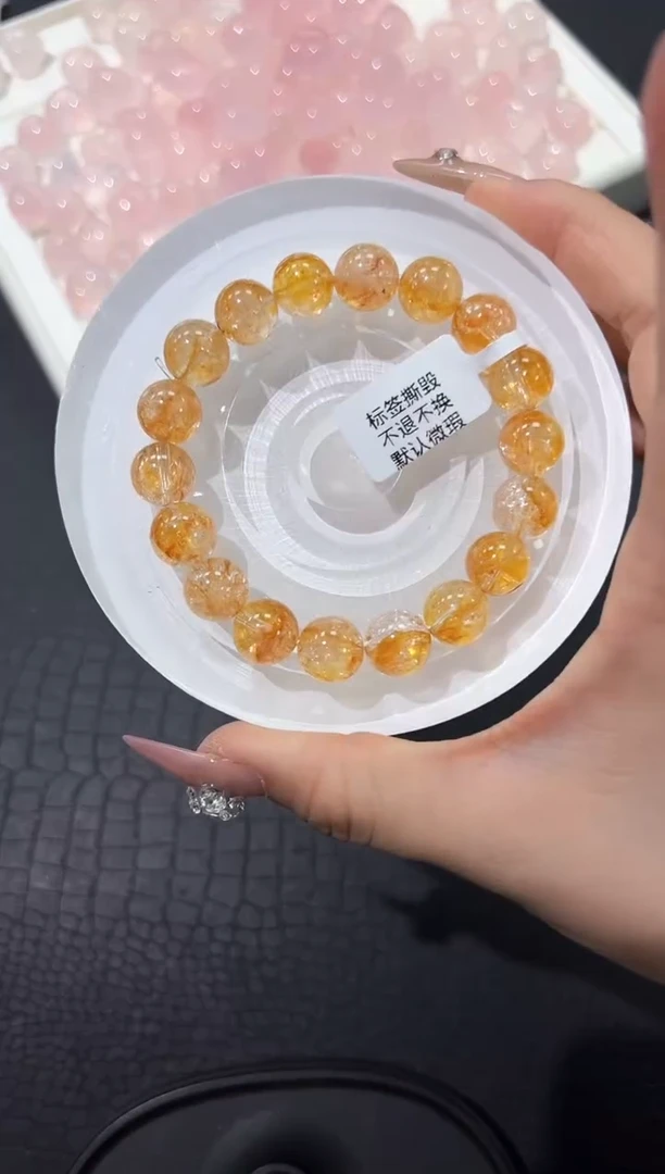 水晶手串未镶嵌97i多样性发其一【1条】默认微瑕