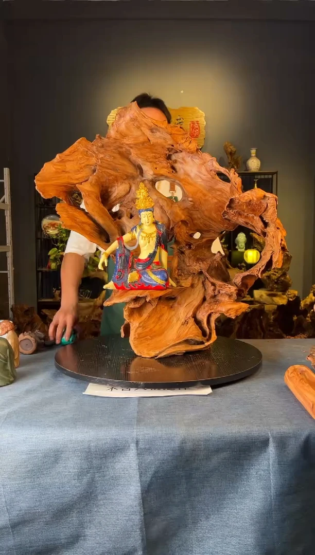 木卢师傅根艺作品（不包含人物摆件）