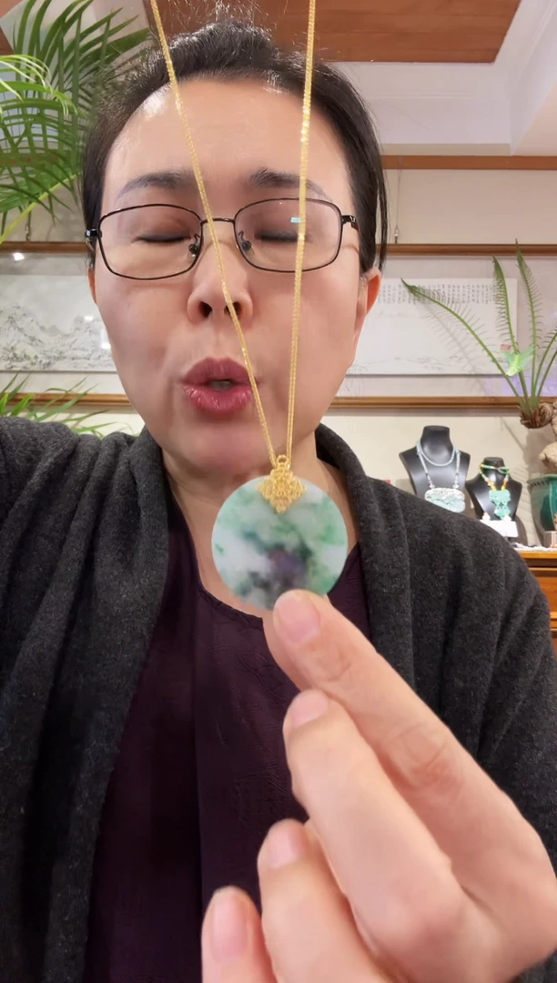 【闪购商品】翡翠颈饰未镶嵌国风