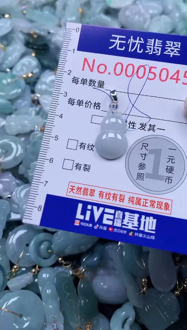颈饰未镶嵌翡翠5045