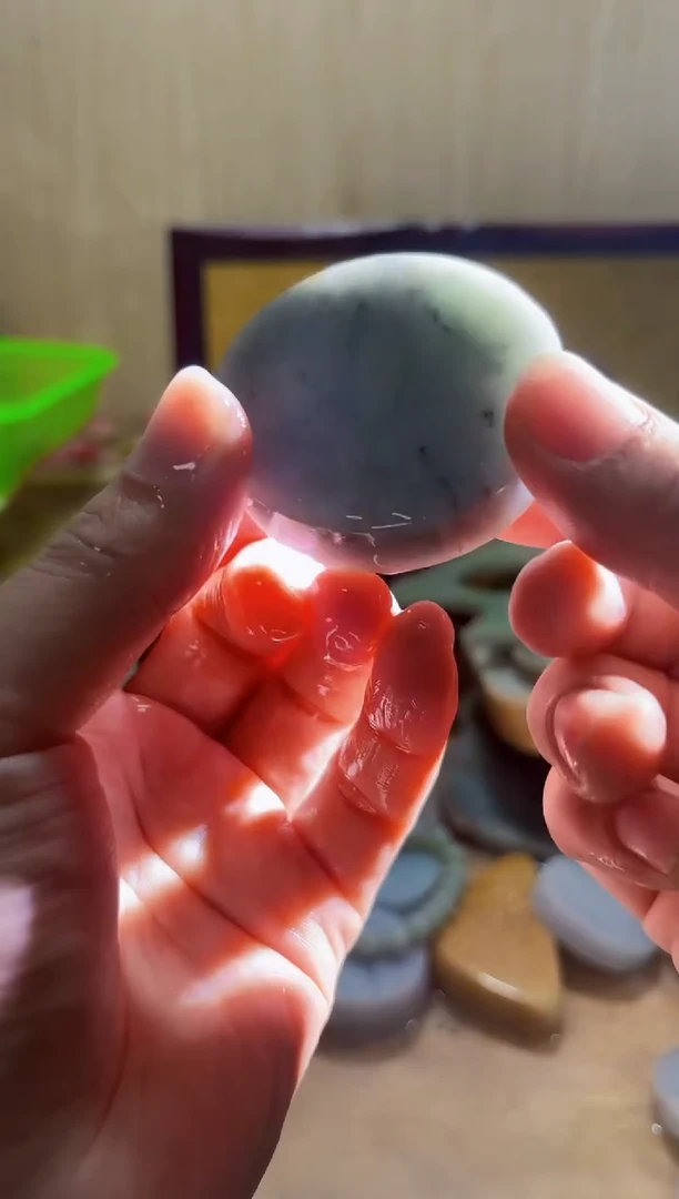 翡翠挂件未镶嵌A货常星3306