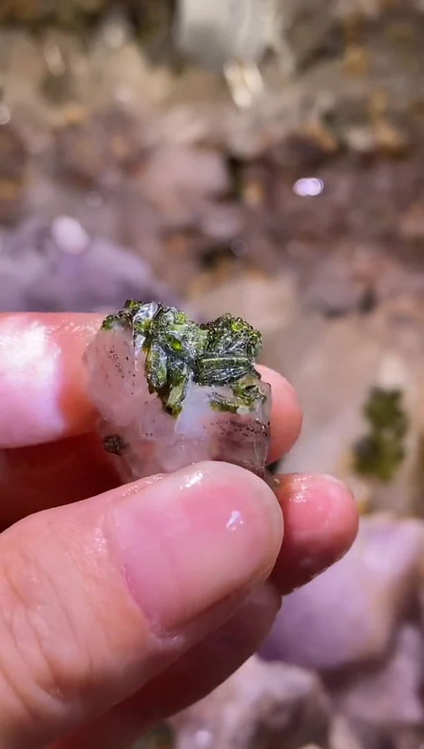 未镶嵌珠宝半成品水晶51号四川超七花园水晶