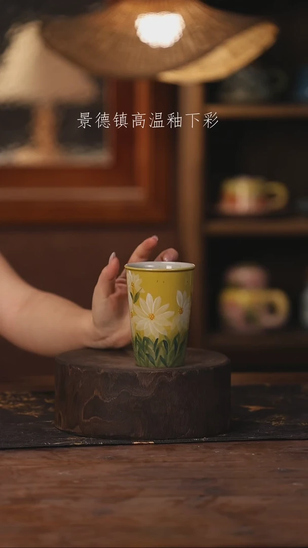 陶瓷景德镇高温釉下手绘陶瓷143