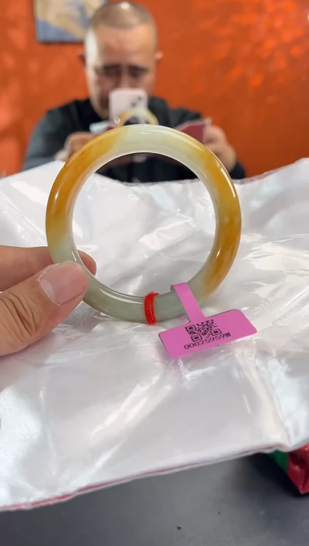 未镶嵌手镯翡翠翡翠手镯 54