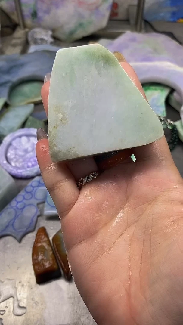 散珠翡翠天然缅甸翡翠A货345