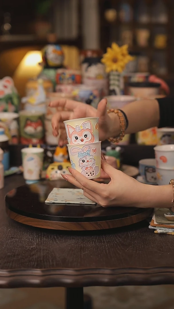 景德镇釉下彩绘设计师款式陶瓷