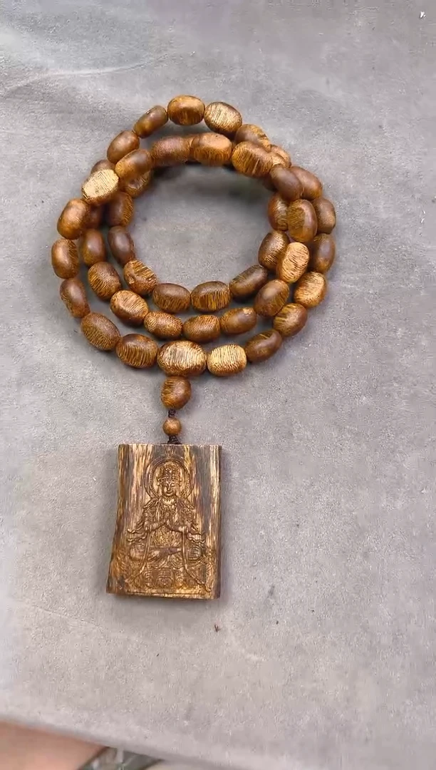 手串沉香小*圈棋楠沉香留疤脖挂