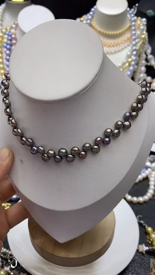 颈饰未镶嵌淡水珍珠多人