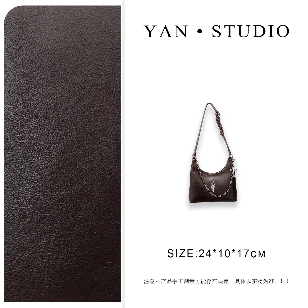 【艳姐甄选】SD-5785-北斗咖-轻奢时尚百搭新款女包