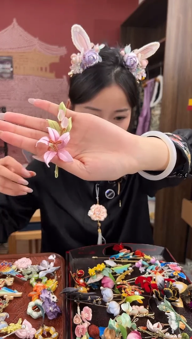 【闪购商品】刺绣苏绣世家非遗手工（胸针）