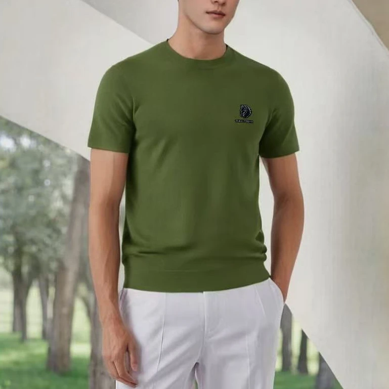 男士秋冬莱卡伊力特短袖6605