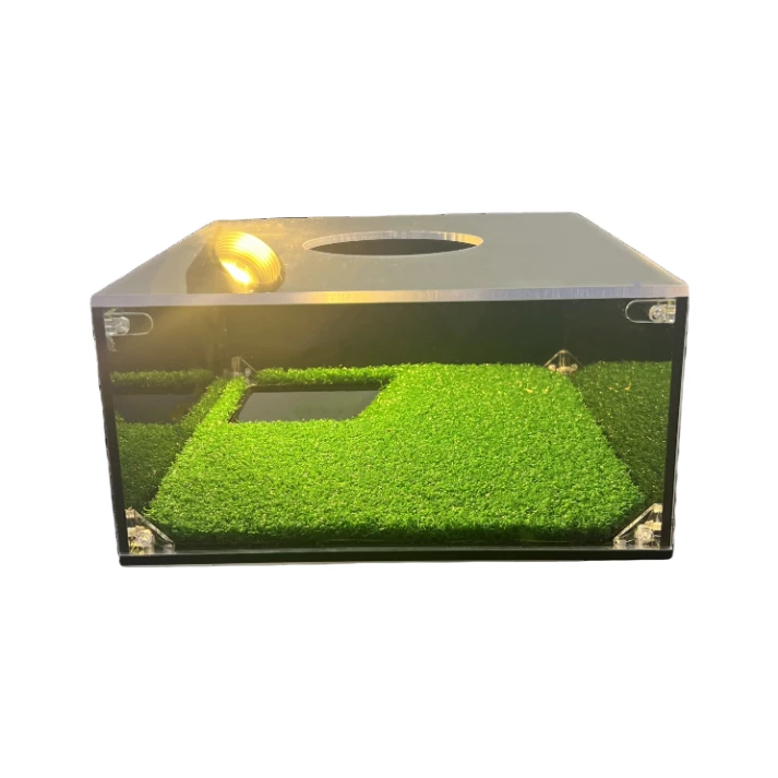 乌龟晒背台栖息地陆地栖息地暖房爬台沐浴房观赏龟宠物龟用品宠物