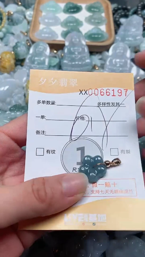 【闪购商品】翡翠颈饰未镶嵌闪购商品0066197