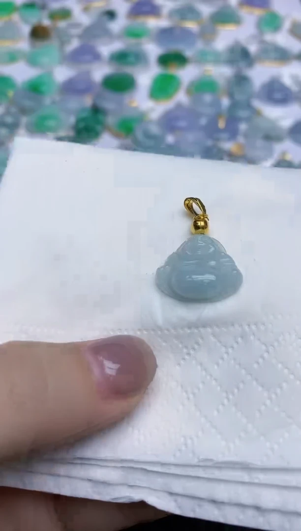 【闪购商品】翡翠颈饰未镶嵌天然翡翠A货