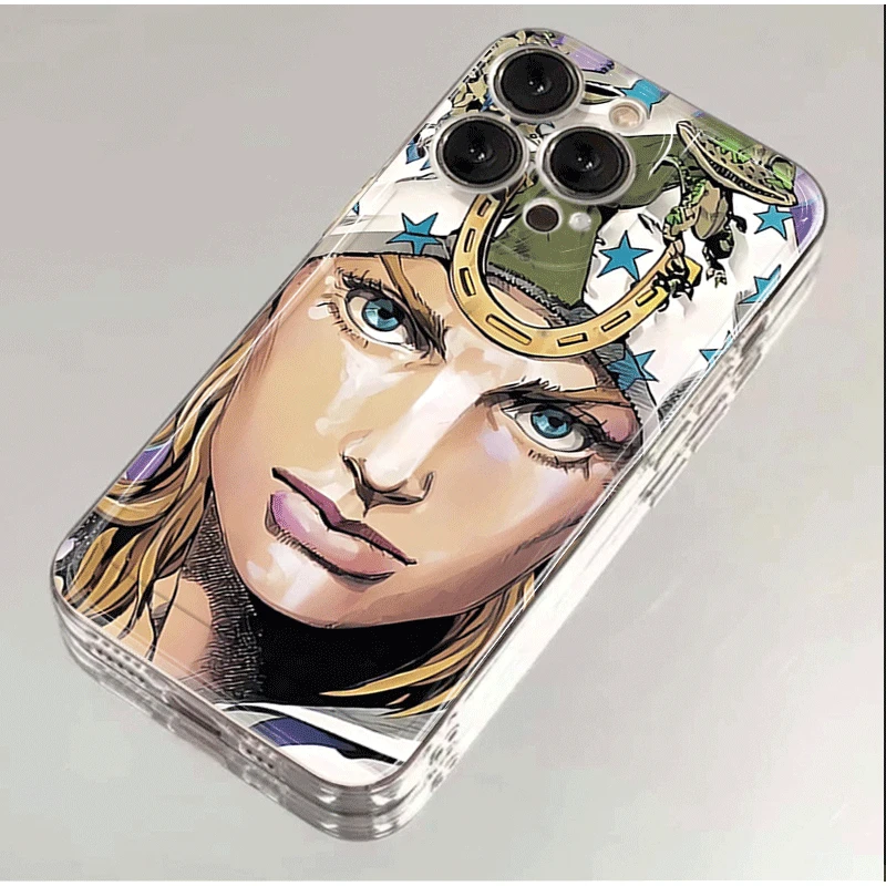 乔尼乔斯达JOJO适用iphone16/15promax手机壳苹果13/12透明1411XR