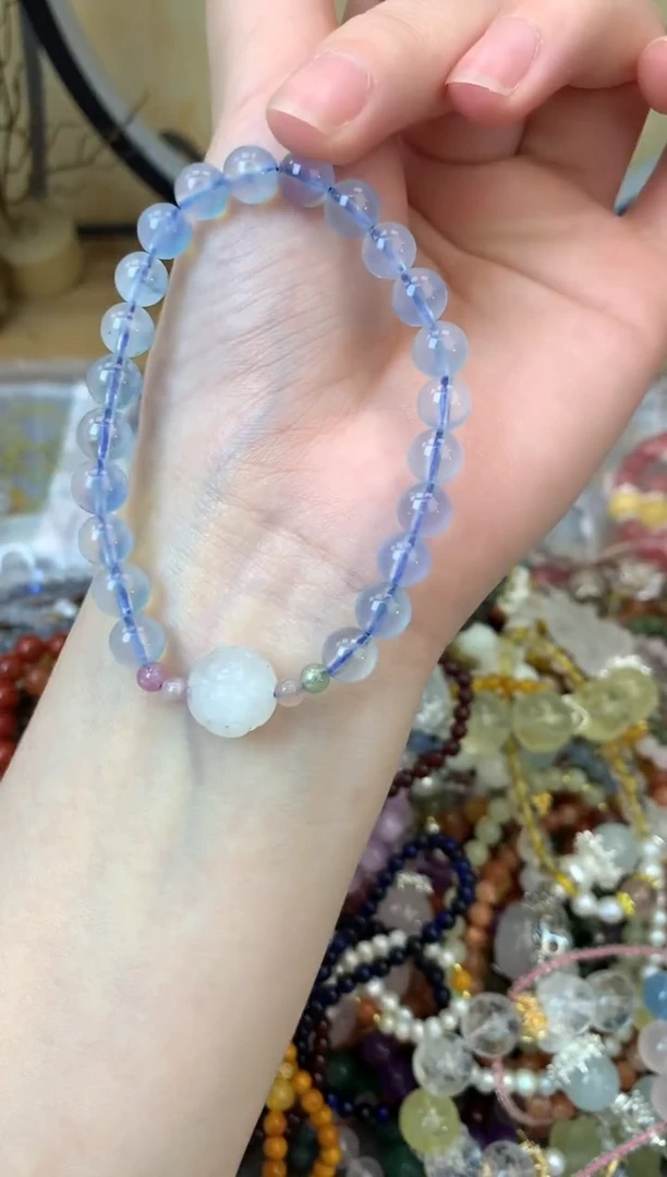 【闪购商品】海蓝宝石手链未镶嵌212