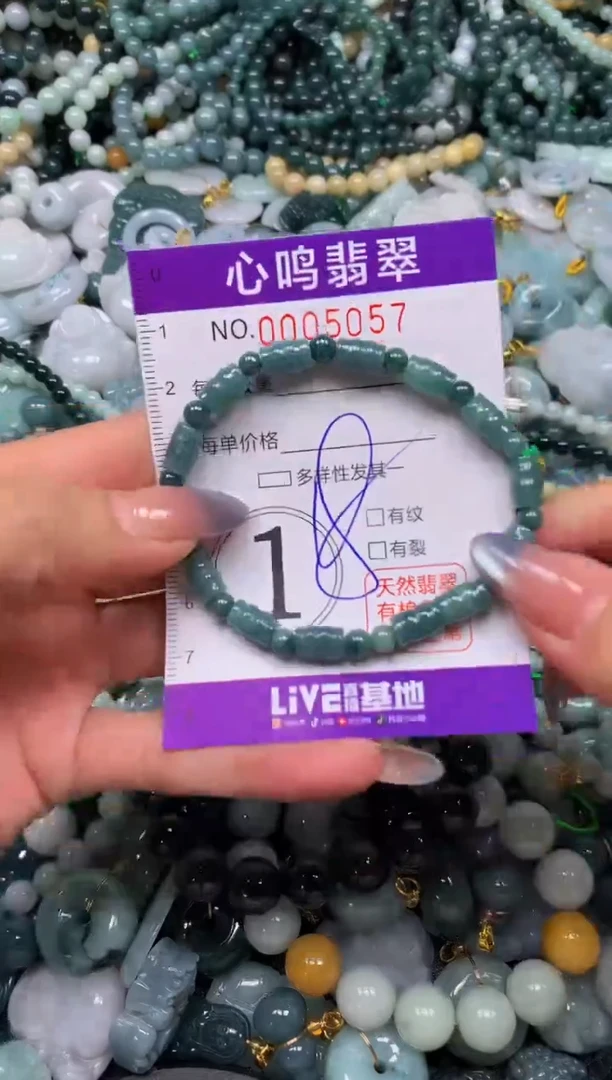 颈饰未镶嵌翡翠闪购005057