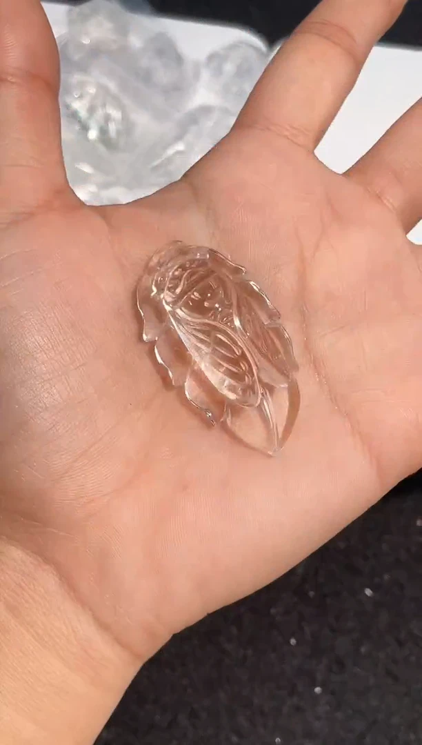 【闪购商品】水晶颈饰未镶嵌白水晶金枝玉叶吊坠