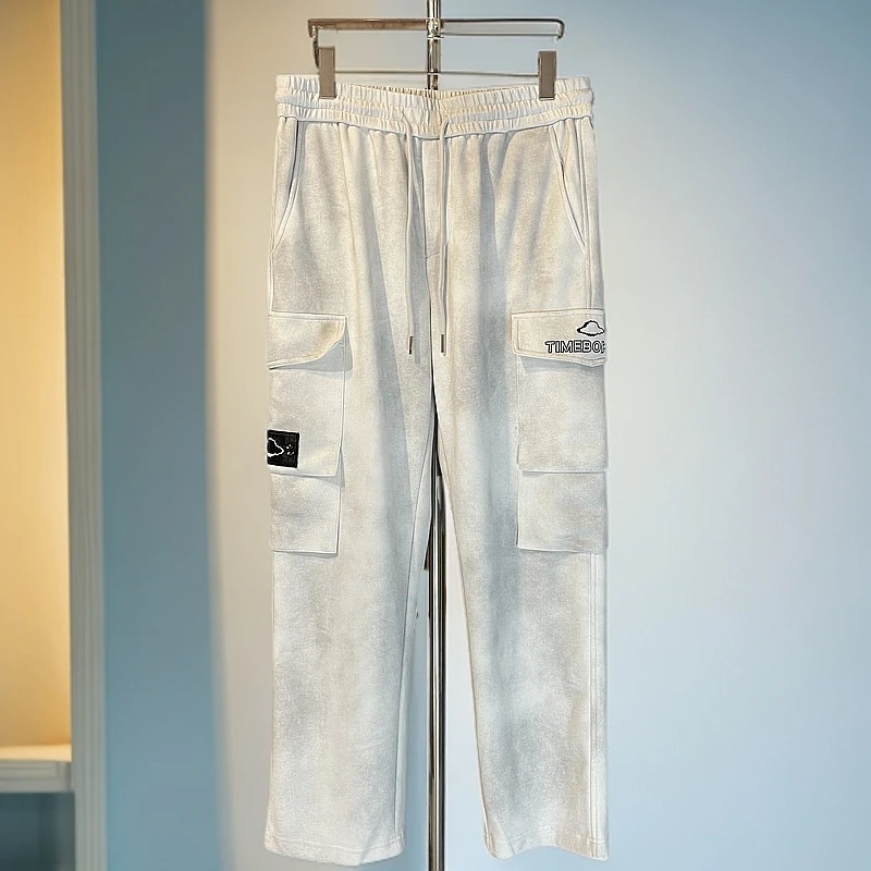 TIME BOKAN/春季新款1奢定制时尚男士百搭潮流个性休闲裤【77207