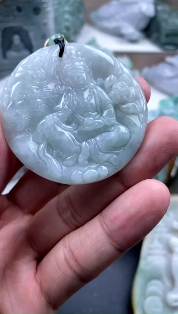 吊坠(不含链)未镶嵌翡翠1