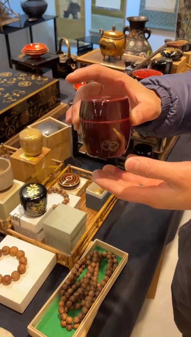 茶枣 大漆漆器大漆漆器