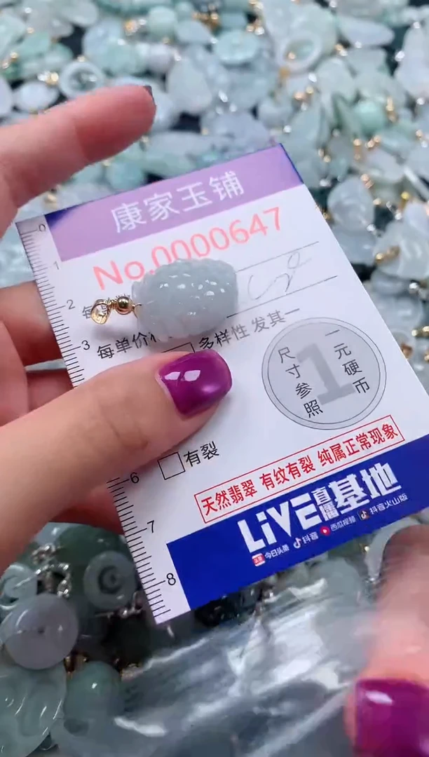 颈饰未镶嵌翡翠647