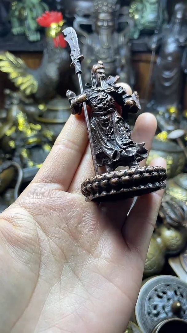 闪购链接，点击下单，有运费险，铜摆件