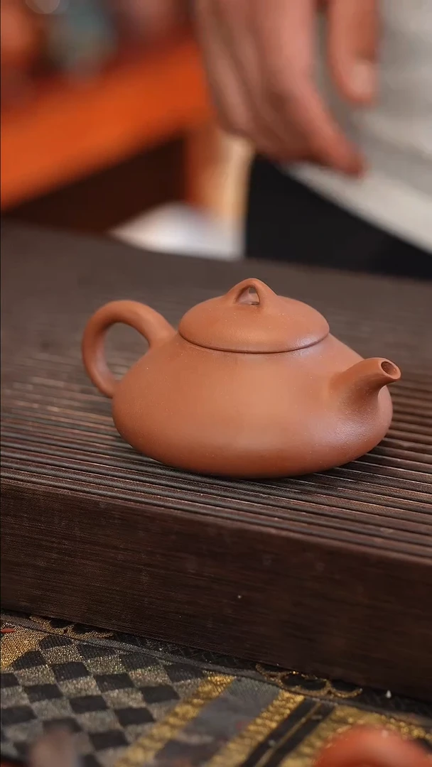 茶壶紫砂原矿手工制作