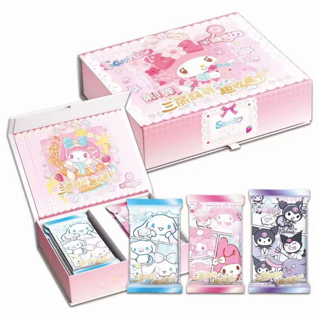 【吃吃/叠叠】半糖引力《三丽鸥》第一弹二创动漫收藏卡牌盲盒代拆