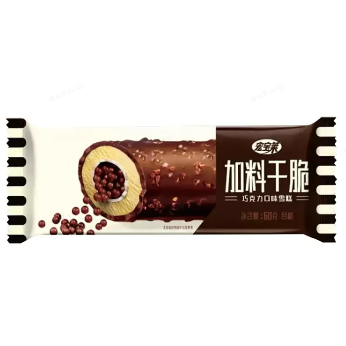 【5 支】宏宝莱加料干脆黑巧克力口味 60g同城送