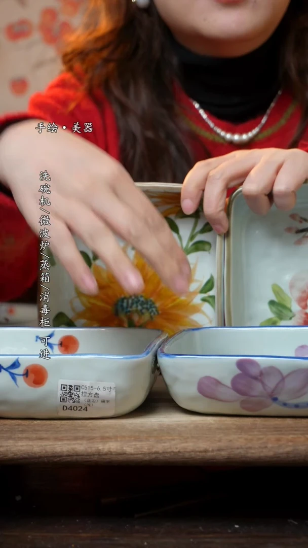 【闪购商品】陶瓷盘4只