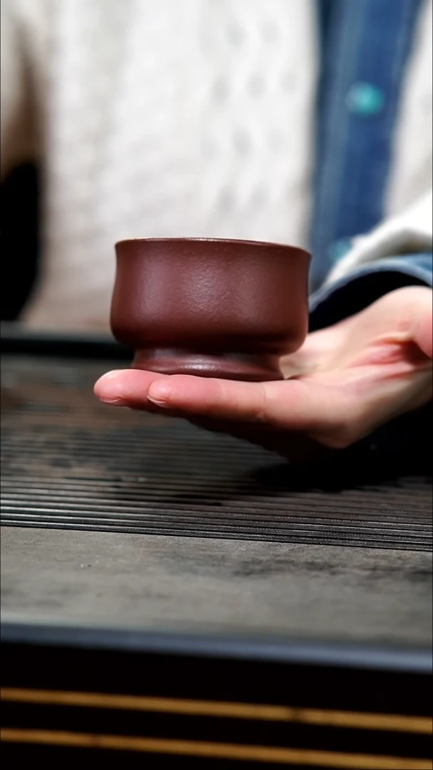 【闪购商品】紫砂茶壶紫玉金砂泥料大韵杯85cc