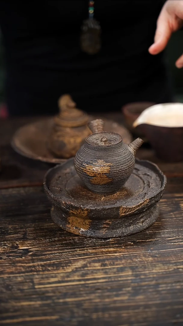 全手工制作 南蛮侧把壶