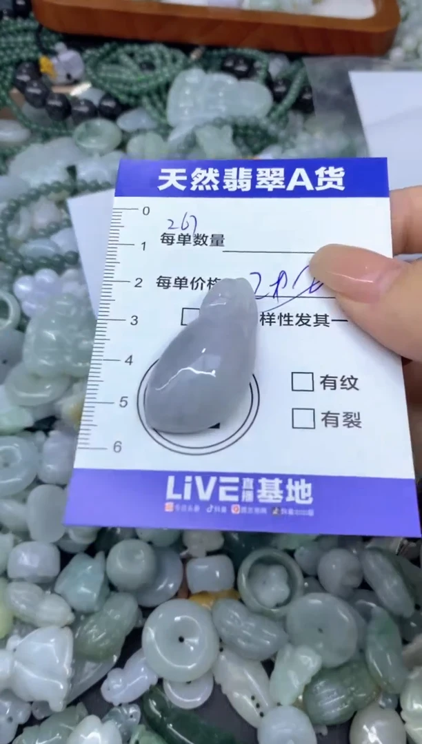 颈饰未镶嵌翡翠天然翡翠A货批量多样性发一件