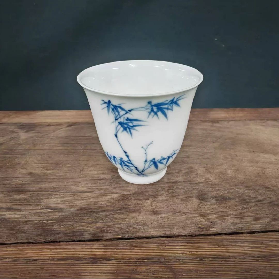 华山拙隐露竹闻香杯