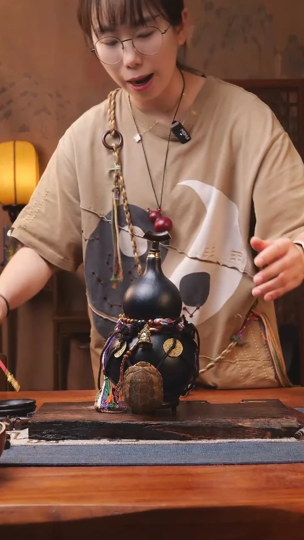 538号精品大漆葫芦防腐防渗装水茶酒