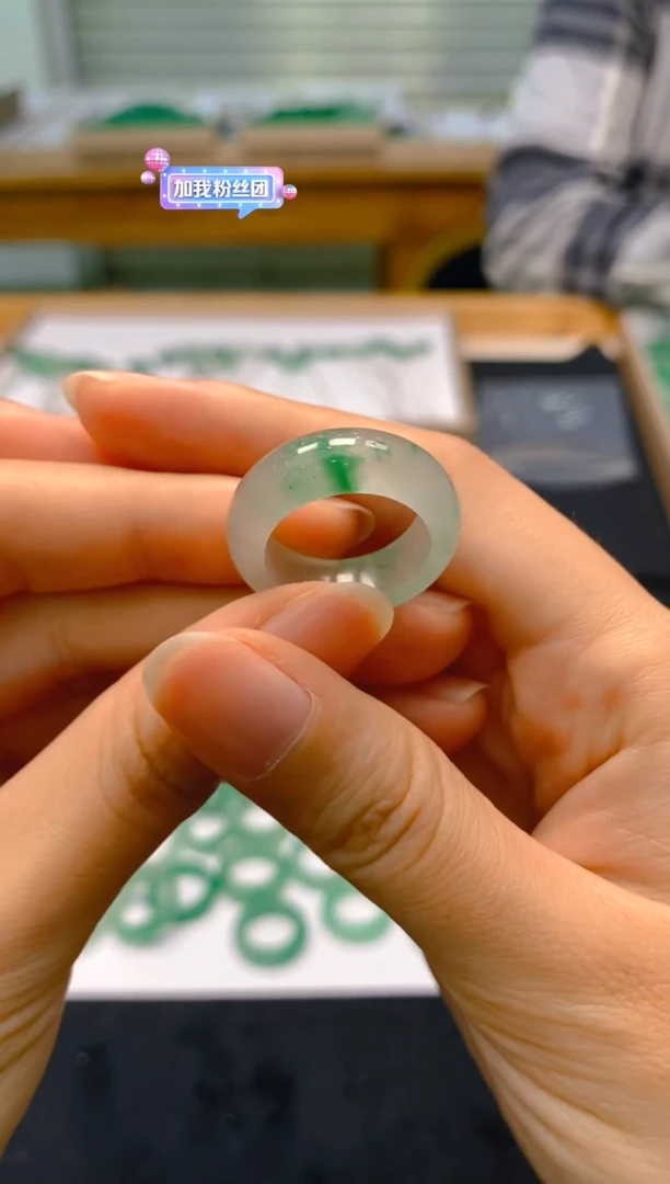 【闪购商品】石英质玉戒指未镶嵌1126