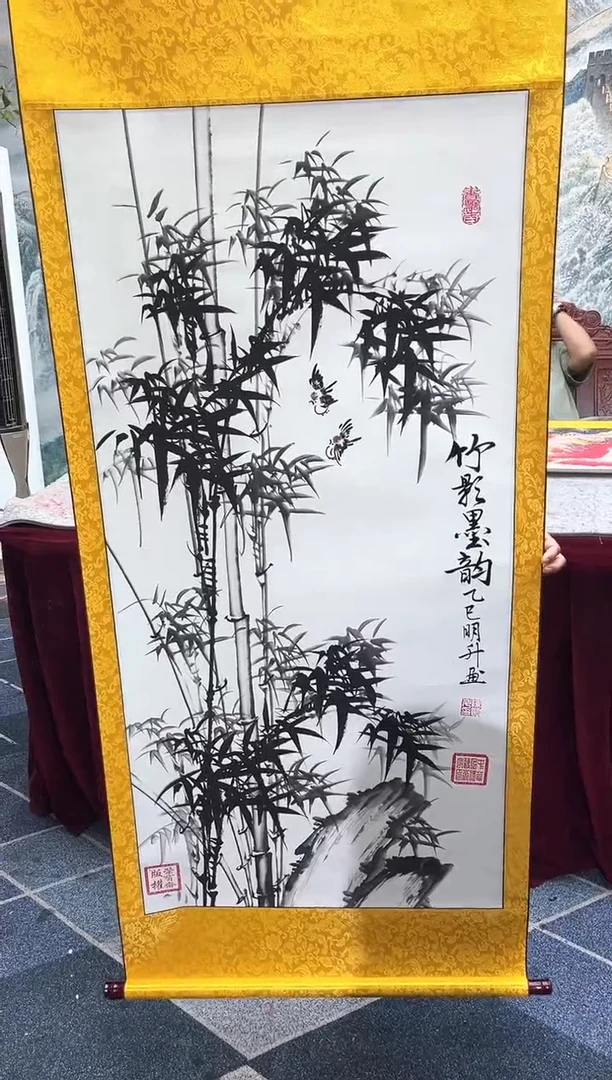 书法陈明升-竹影墨韵11111111