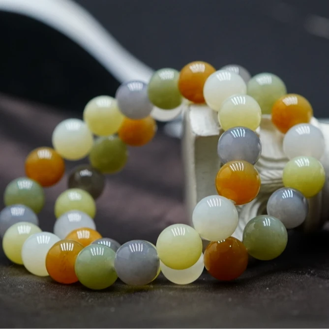 和田玉多宝手串9.5+（多样性发其一） DT063004