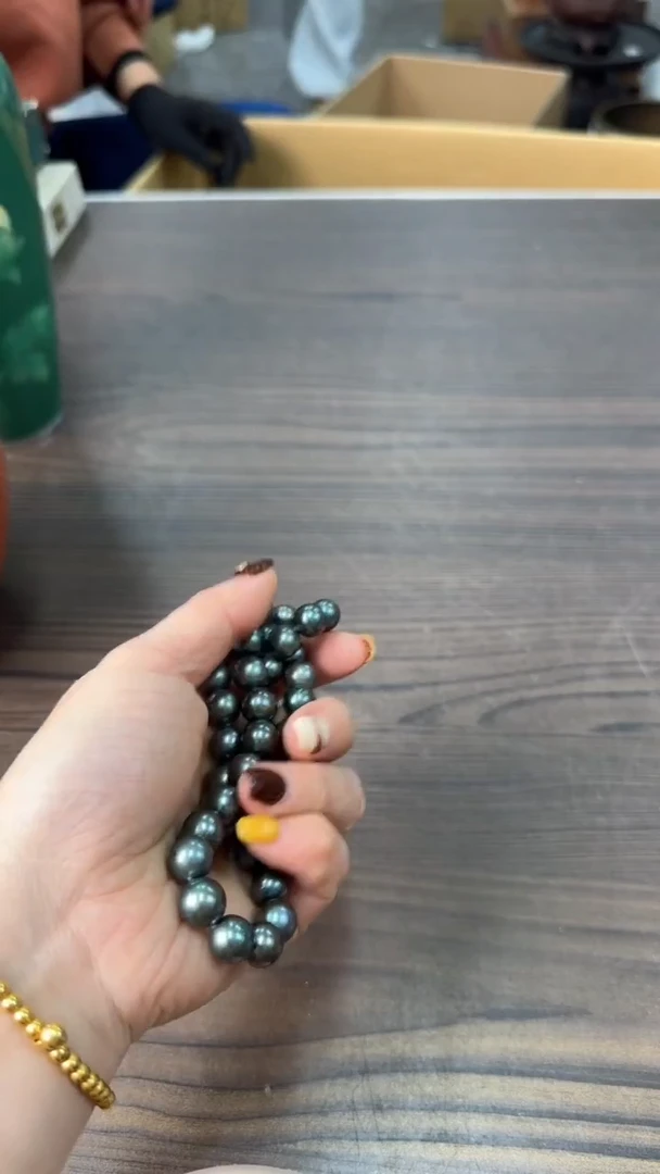 颈饰合金淡水珍珠张*年松叶工艺品闪购专用