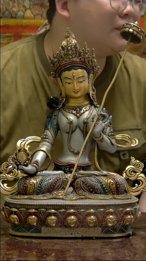 s**i造像铜造像铜像收藏大白伞