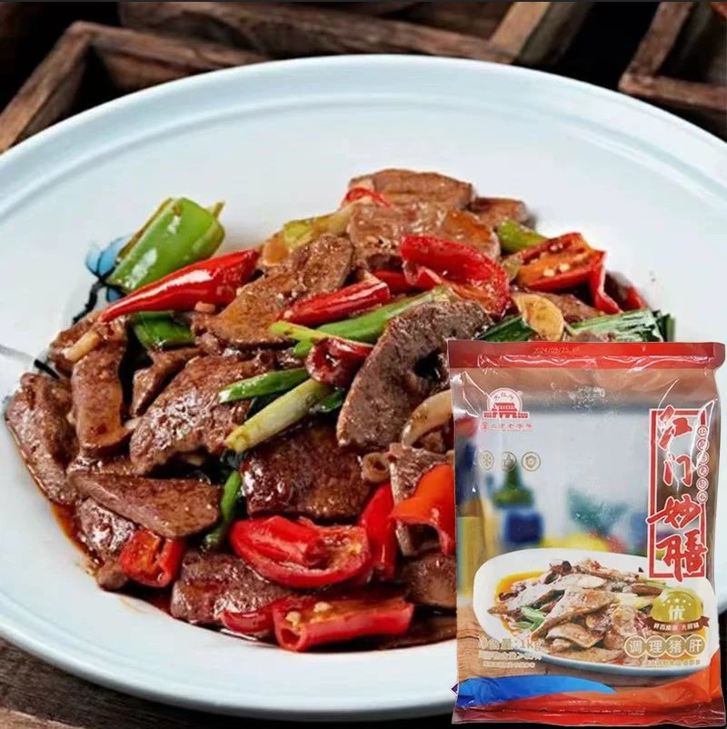 【25年9月25】顺/兔 北京老字号大红门 调理猪肝片1kg*2包