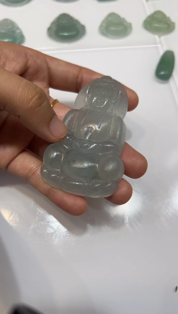 未镶嵌定制翡翠观音