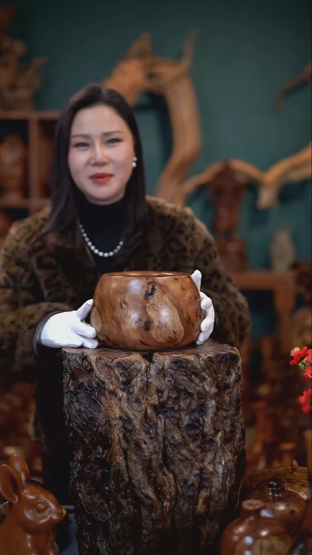 【闪购商品】枣木雷击枣木聚宝盆