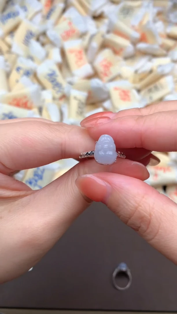 【闪购商品】翡翠挂件银S925镶嵌一15