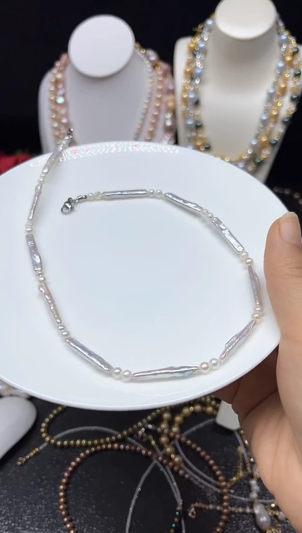 【闪购商品】淡水珍珠颈饰未镶嵌多人