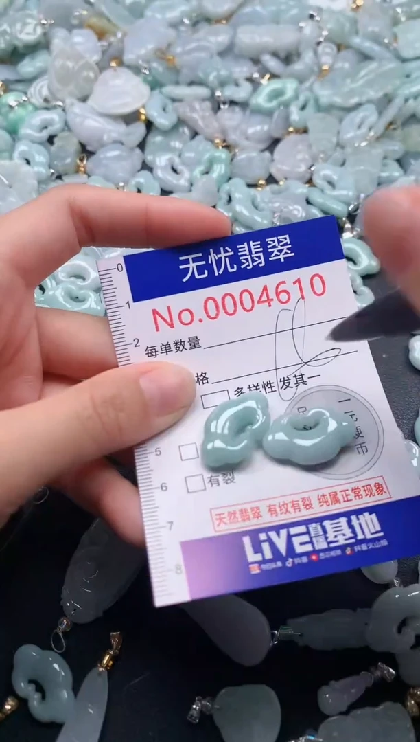 颈饰未镶嵌翡翠4610