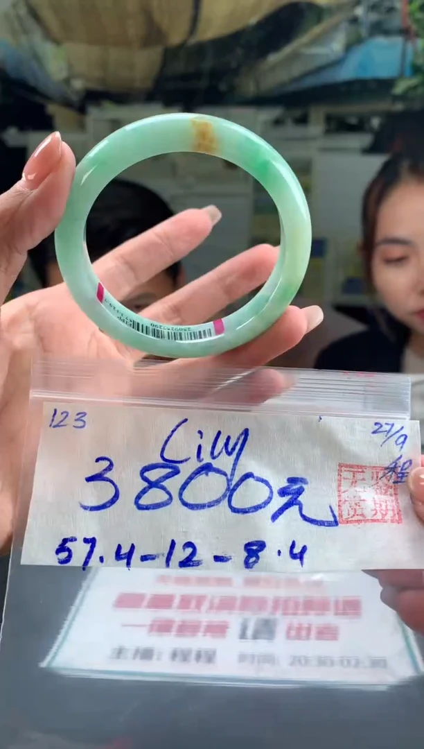 未镶嵌手镯翡翠L**y翡翠手镯 下单联系小耳机#123