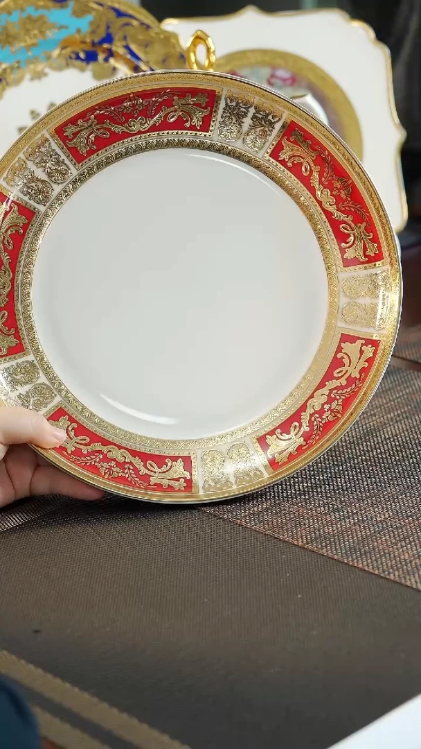 【闪购商品】瓷片12英寸窝盘 微瑕 福利价