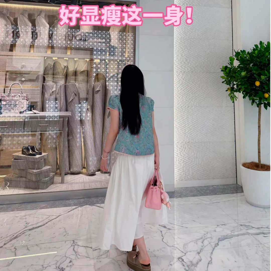 ARMS WELL王囡囡 十二生肖国风中式短袖上衣  L59